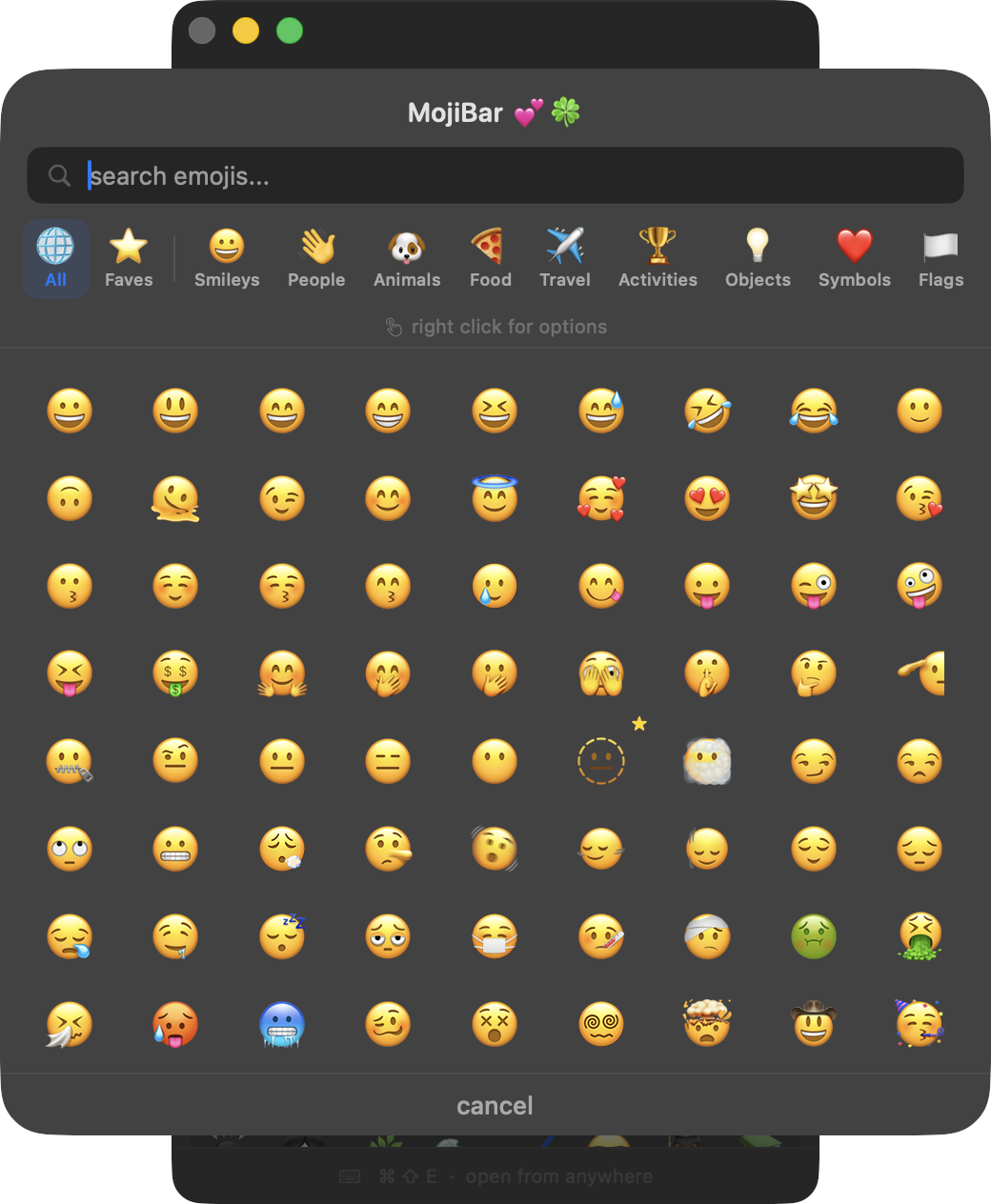 EmojiSelector